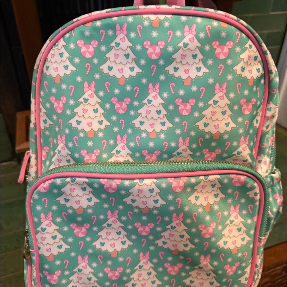 Kids Stoney Clover LaneChristmas Tree Backpack - Teal and Pink - Disney